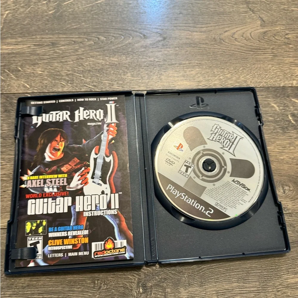 PlayStation 2‎ Guitar Hero II Game